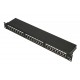 EXTRALINK 24 PORT CAT6 STP PATCH PANEL V2