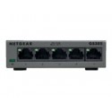 NETGEAR GS305-100PES, 5-Port Gigabit Switch for SMB metal case, Desktop, fanless