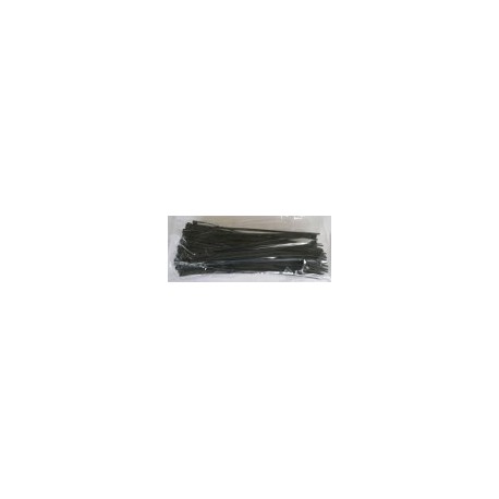 Serre cable noir 3,5 x 200 mm - sachet de 100